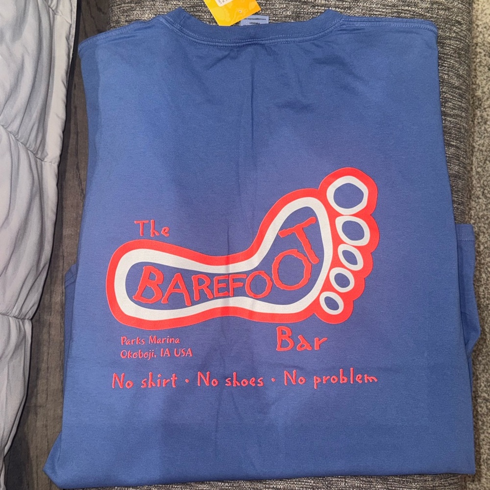 Barefoot Bar Graphic T-Shirt - Okoboji